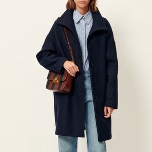 Sessun Wool high neck coat